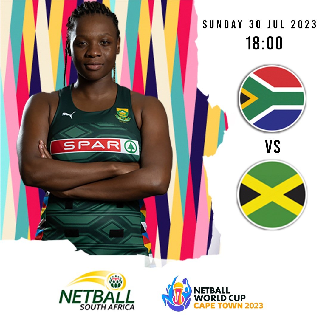 VisionView_SR's tweet photo. South Africa ๐ฟ๐ฆ continues their @netballworldcup journey against Jamaica ๐ฏ๐ฒ today at 18:00.
Good luck to the ladies ๐ฟ๐ฆ!!!
#netball2023
#netballworldcup #netball #netballgirls #netballfamily #netballtraining #netballteam #netballislife #netballworldcup #netball #netballgirls https://t.co/hnVrtRiyUJ