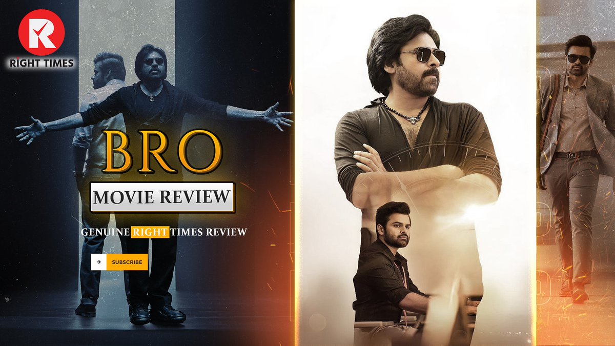 RightTimesMedia's tweet photo. #BroTheAvathar Movie Review, YouTube Link Below 👇
https://t.co/IPQP3c4V9M
#BroTheAvatar #BroPreReleaseEvent #BroReview #PawanaKalyan #SaiDharamTej #KetikaSharma #PriyaPrakashVarrier #bro #BlockBusterBRO #Tollywood #Telugu https://t.co/lRWYoT0Z8W