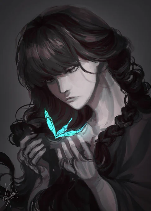 study of moyataro's style. #fatamoru #ファタモルガーナの館 #TheHouseInFataMorgana
