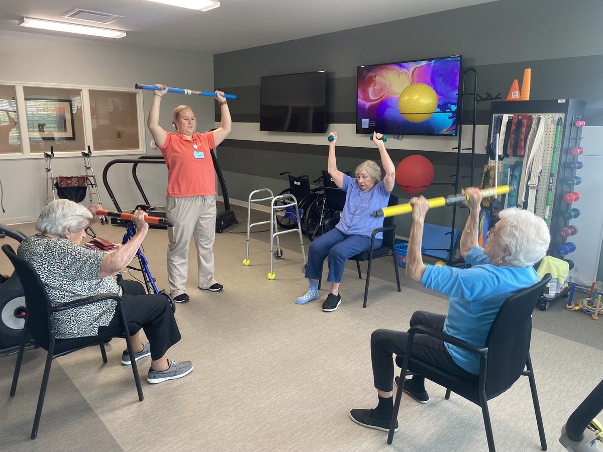 Improving our physical wellbeing through the Vitality exercise program!