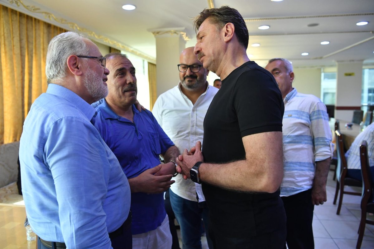 DrHakanBahadir's tweet photo. Esenler Belediye Başkanımız @tevfikgoksu ‘nun yengesi, 21. ve 22. Dönem Adıyaman Milletvekili Mahmut Göksu’nun kıymetli eşleri Nübüvvet hanımefendi için taziye ziyaretinde bulunduk. 

Merhumeye Allah’tan rahmet, kıymetli ailesi ve yakınlarına sabırlar diliyorum. https://t.co/QRkyMd5Zq2