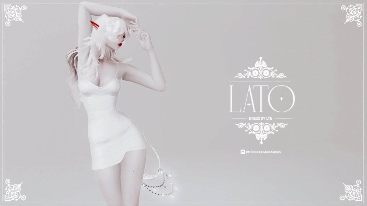 lyetamine's tweet photo. Have a simple summer dress!

🤍Out now for ✨Sparkles and 🌟Stars!
🤍Public release date: OCT 2023
🤍More previews below! https://t.co/JF3J7FhVko
