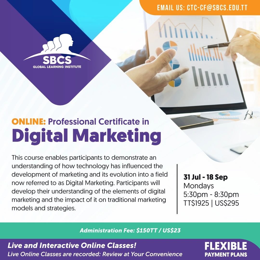 AyindeNSmith's tweet photo. I am going to be facilitating two classes this semester, Digital Marketing and Sales and Marketing @SBCS - Global Learning Institute.

https://t.co/1vJhPKxjYj https://t.co/bvQ1Z93VJF