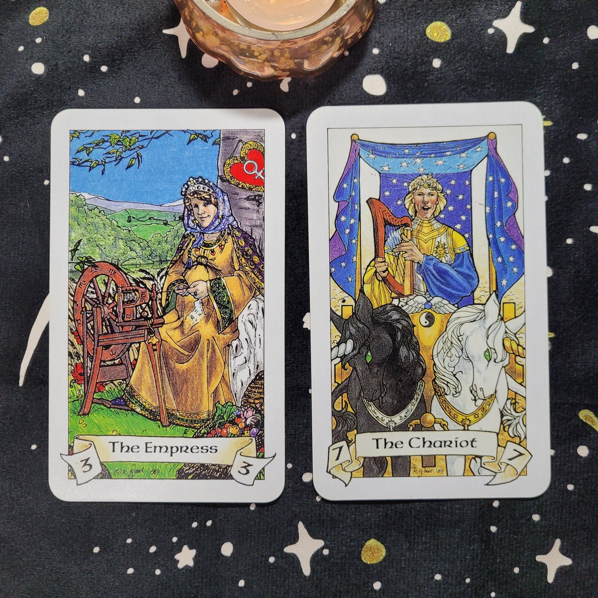 OldCrowTarot's tweet photo. An abundance of creativity is available today. In tandem is the urge to manifest your creativity into the material world. Let your nurturing instincts and determination bring positive changes to your life. https://t.co/Yll4VMQUEn