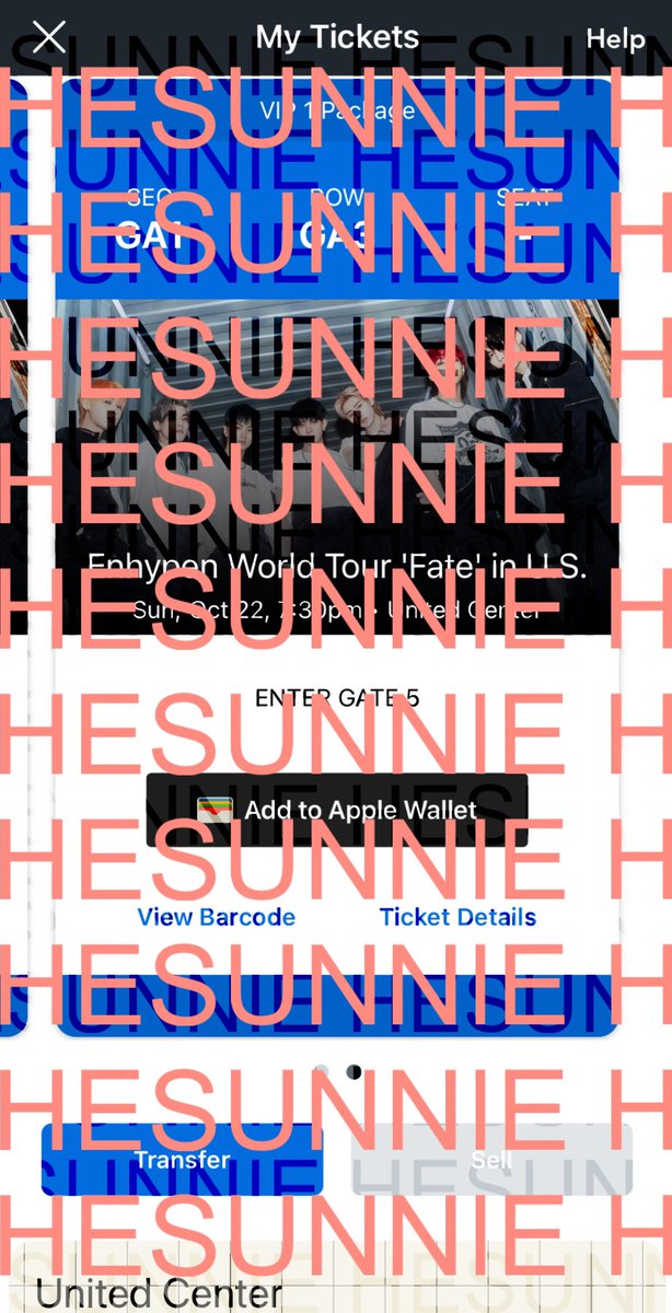SpaceChat15's tweet photo. Hi guys! I’m selling an Enhypen VIP 1 ticket for Chicagos United Center on Oct 22 <3 

Will send as much proof as you would like ! <3
-
Send a DM if you are interested here or on my insta: love.heeseungie [https://t.co/zSKDEeHCe3] 
#EN_WORLDTOUR_FATE #Enhypentickets #enhypenwts https://t.co/UTCQtYfGWk