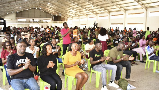 ntvuganda's tweet photo. The highly anticipated Phaneroo's #ClapForJesusWorldRecord competition commenced at 3:48 pm, and believers are diligently clapping until three hours and 16 minutes elapse. The rules include keeping phones on silent mode, remaining in one position, refraining from taking bathroom breaks among others. #MonitorUpdates

#NTVNews