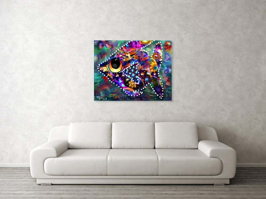 Fish can symbolize fertility, rebirth, abundance, luck and the unconscious or higher self.

Check out this new art print that I uploaded to monica-resinger.pixels.com! monica-resinger.pixels.com/featured/whims… 

#fish #wallartforsale #wallart #tropicaldecor #abstractart #fishsymbolism #AYearForArt