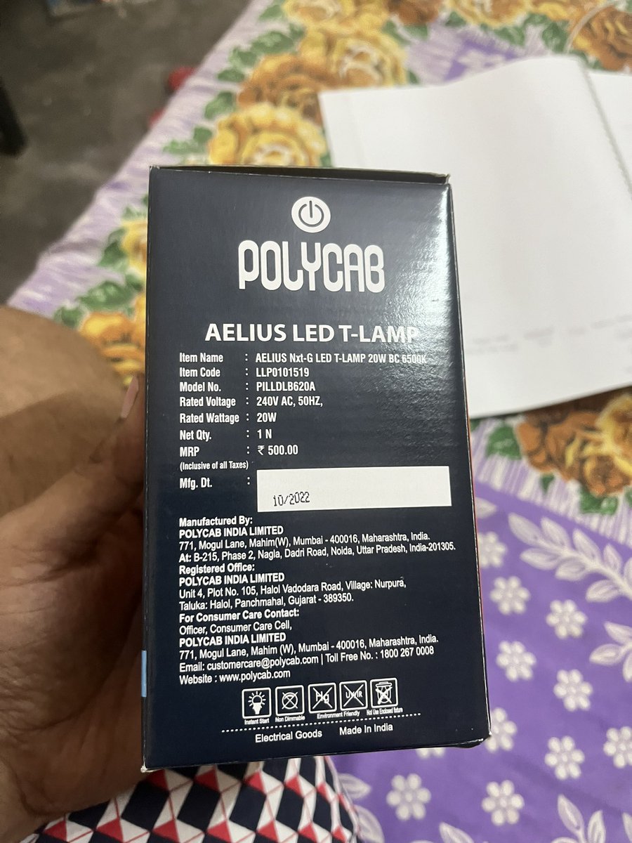 Mausam43's tweet photo. Got this from market duplicate polycab product lasts for one hour it’s completely fake product #polycab #polycabindia #RTI #UPCM https://t.co/GG37t7jzoX