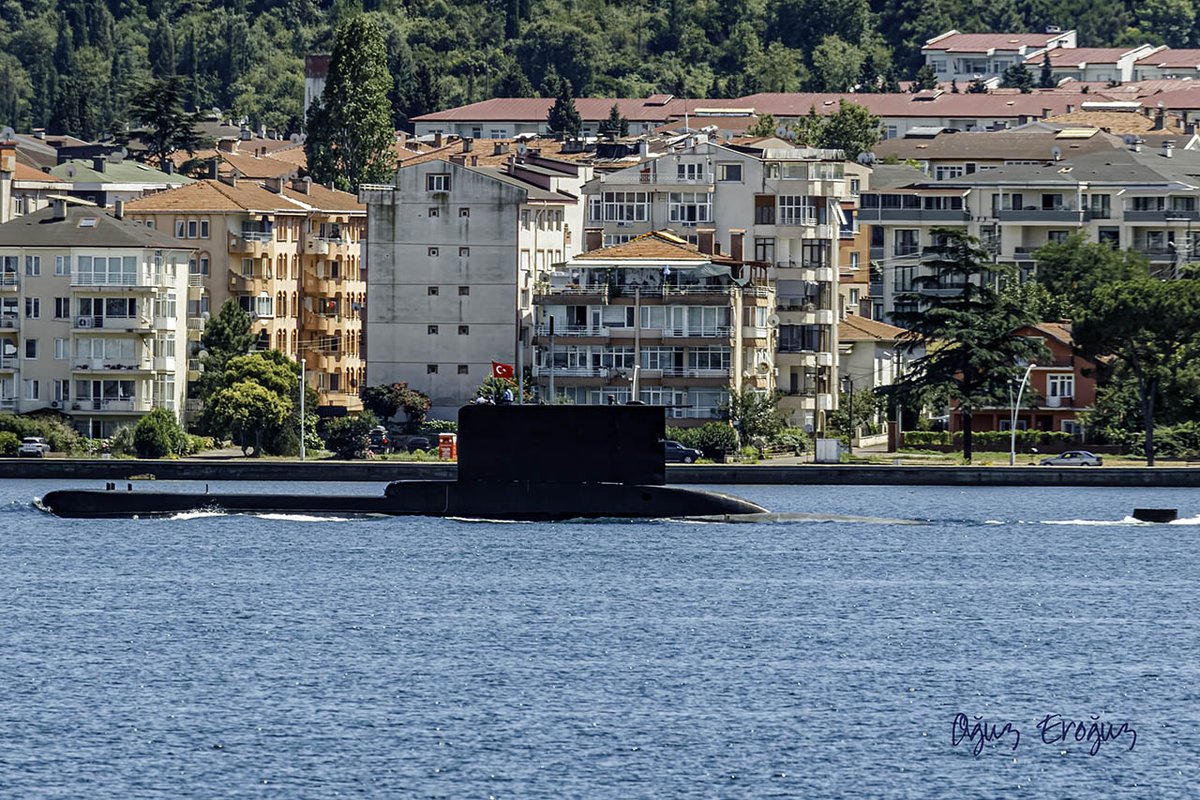 OguzEroguz1's tweet image. #TurkishNavy's #Type209-1200 #AyClass #submarine