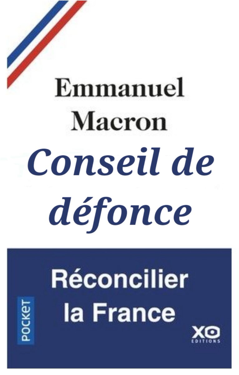 xavier_marchand's tweet photo. 😳Juste sorti en poche à la faveur du dernier #conseildedefense. Pour ceux qui ont râté la #Révolution de #Macron. Au sujet du #Niger, il paraît que c'est de la bombe 💣 #McKinsey prépare un tome2 et #Attal sera chargé de le lire à #Darmanin 🤫😉😂 qui manque de temps pour cela🤗 https://t.co/AnoyMT19QM