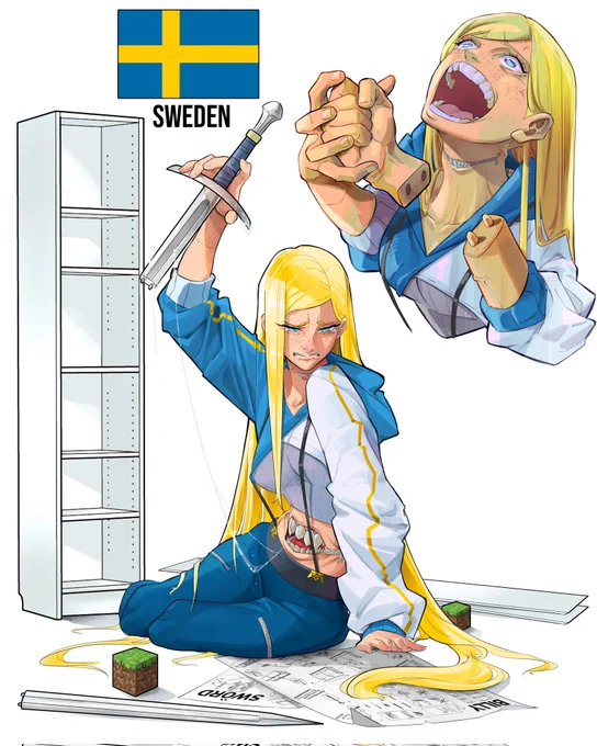 Country Warriors - N°24 Sweden 
