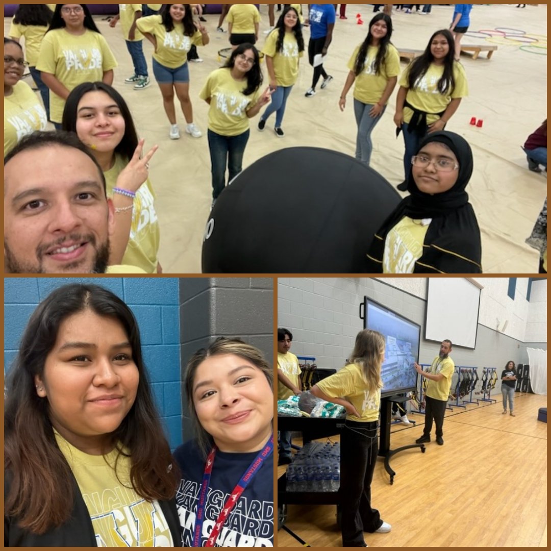 MISDVanguardHS's tweet photo. We welcomed our incoming 9th graders earlier this week by introducing them to the culture of Vanguard, engaging in fun activities, and conducting a campus tour! We're looking forward to a great year with our students. #DiscoverVanguard #VanguardInnovativeExperience #FreshU https://t.co/crmeTAhXMs