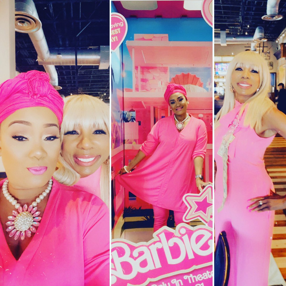 YafahPetty's tweet photo. Enjoyed celebrating my dear friend Dr. Dorinda a real live Barbie and so much more! #drkeely #kickstartyourlife https://t.co/UpVsckZxWv