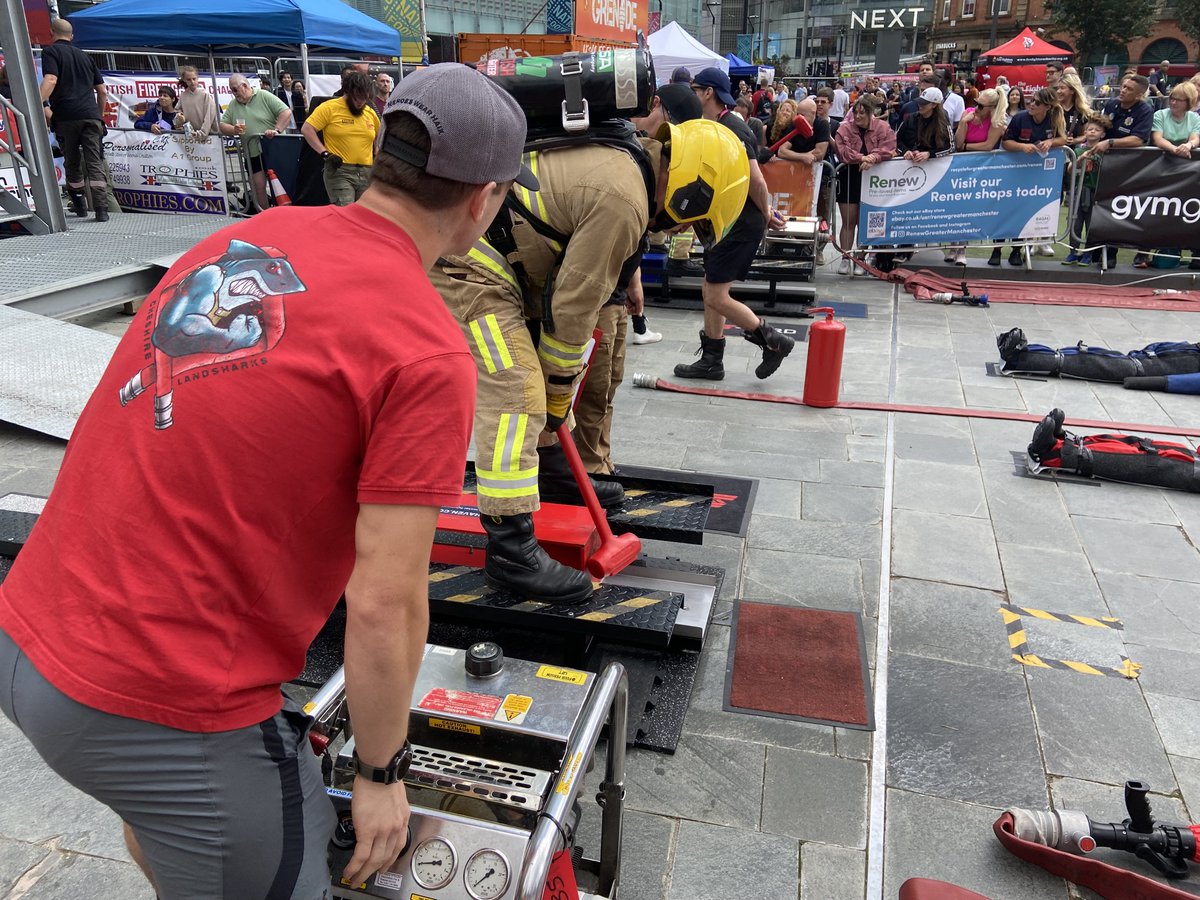 NYFRS: Health, Fitness and Wellbeing (@nyfrs_wellbeing) on Twitter photo Great day out watching The Firefighter Challenge <a href="/TeamGB_Fire/">FirefighterChallenge</a>. Well done to all the #firefighters who took part. <a href="/manchesterfire/">Greater Manchester Fire & Rescue Service</a> what an event. #firefit ๐ช๐งโ๐๐๐ฉโ๐ Great day out watching The Firefighter Challenge <a href="/TeamGB_Fire/">FirefighterChallenge</a>. Well done to all the #firefighters who took part. <a href="/manchesterfire/">Greater Manchester Fire & Rescue Service</a> what an event. #firefit ๐ช๐งโ๐๐๐ฉโ๐