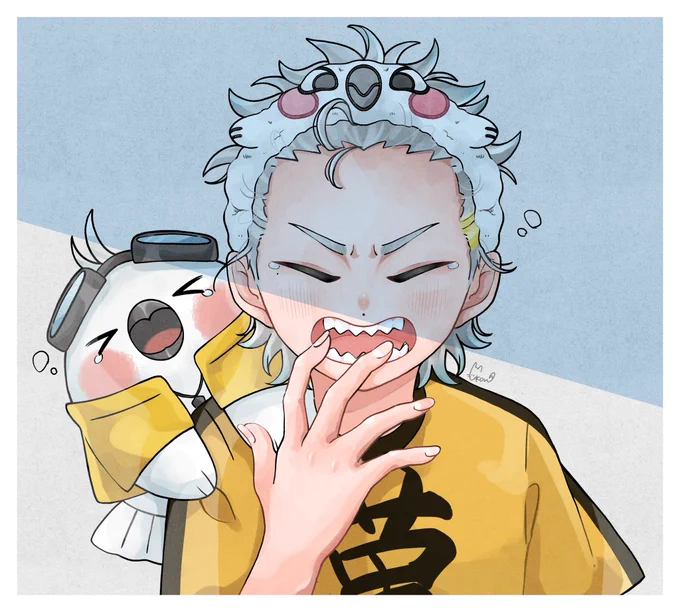 早起き大変やけど朝活増えるといいな #歌衣メイカ #漢気名画