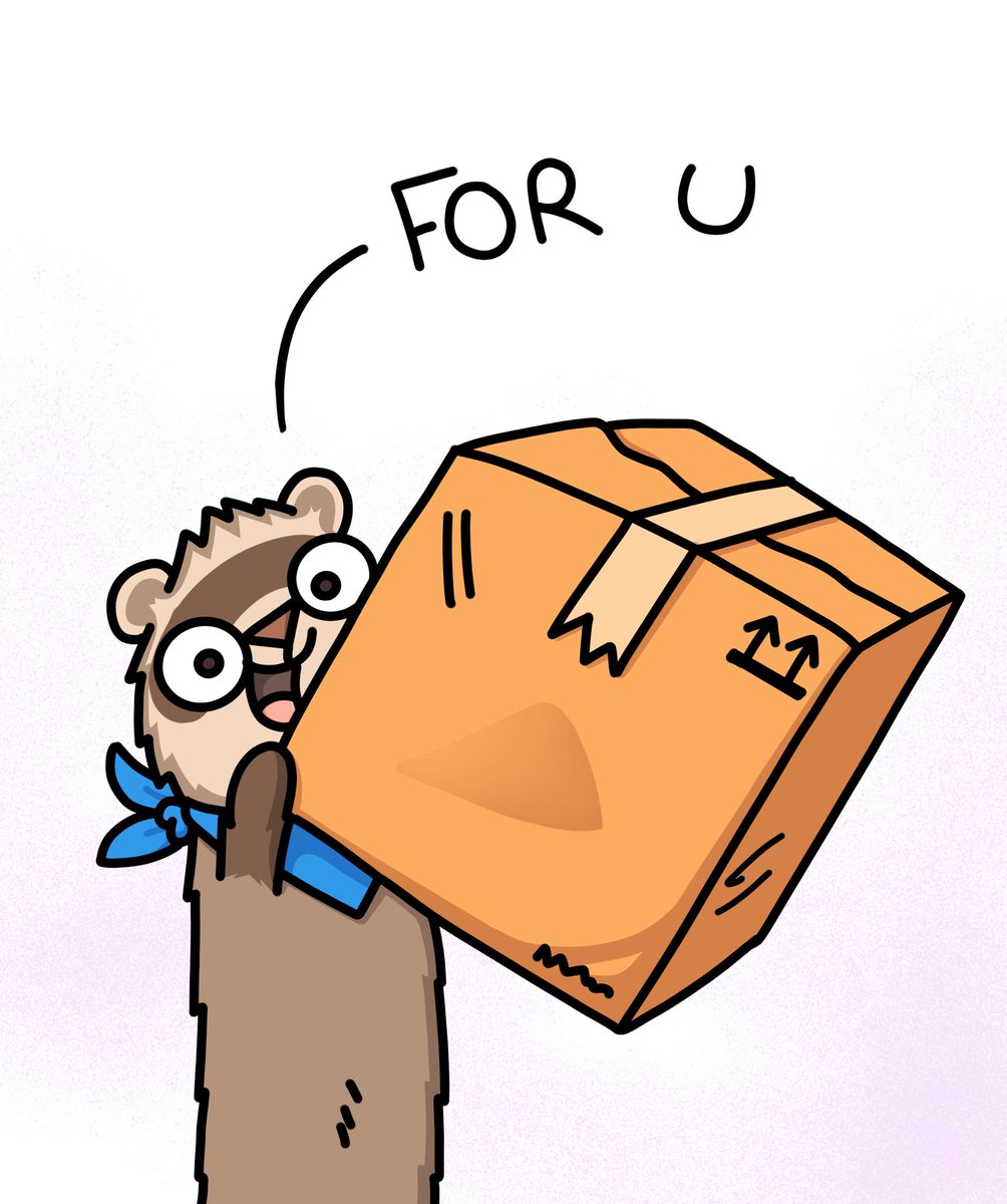 siberianlizard's tweet photo. A pair of ferrets appears and hands you πͺππ΅π¦What u gonna do?
#ferret #comic #ferretsofinstagram #comicart #funny https://t.co/doQp7m00YN
