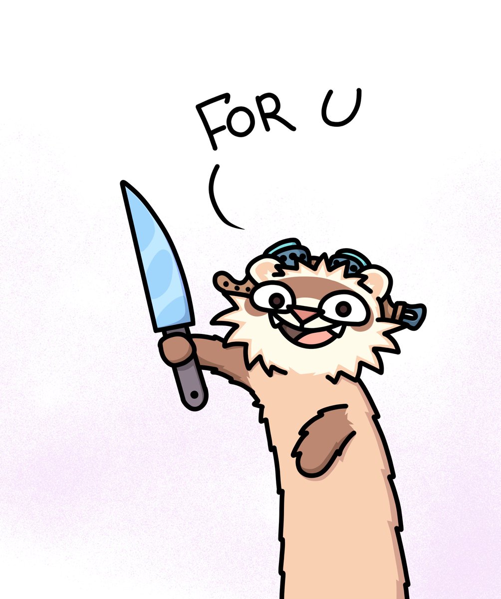 siberianlizard's tweet photo. A pair of ferrets appears and hands you πͺππ΅π¦What u gonna do?
#ferret #comic #ferretsofinstagram #comicart #funny https://t.co/doQp7m00YN