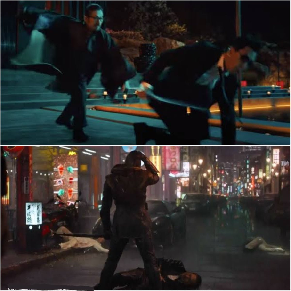 maju_360's tweet photo. After seeing how amazing Hiroyuki Sanada's sword fight with Donnie Yen was in John Wick 4, I really feel like we were robbed of an epic one in Endgame, vs Hawkeye. https://t.co/Oi52lWGZ5P