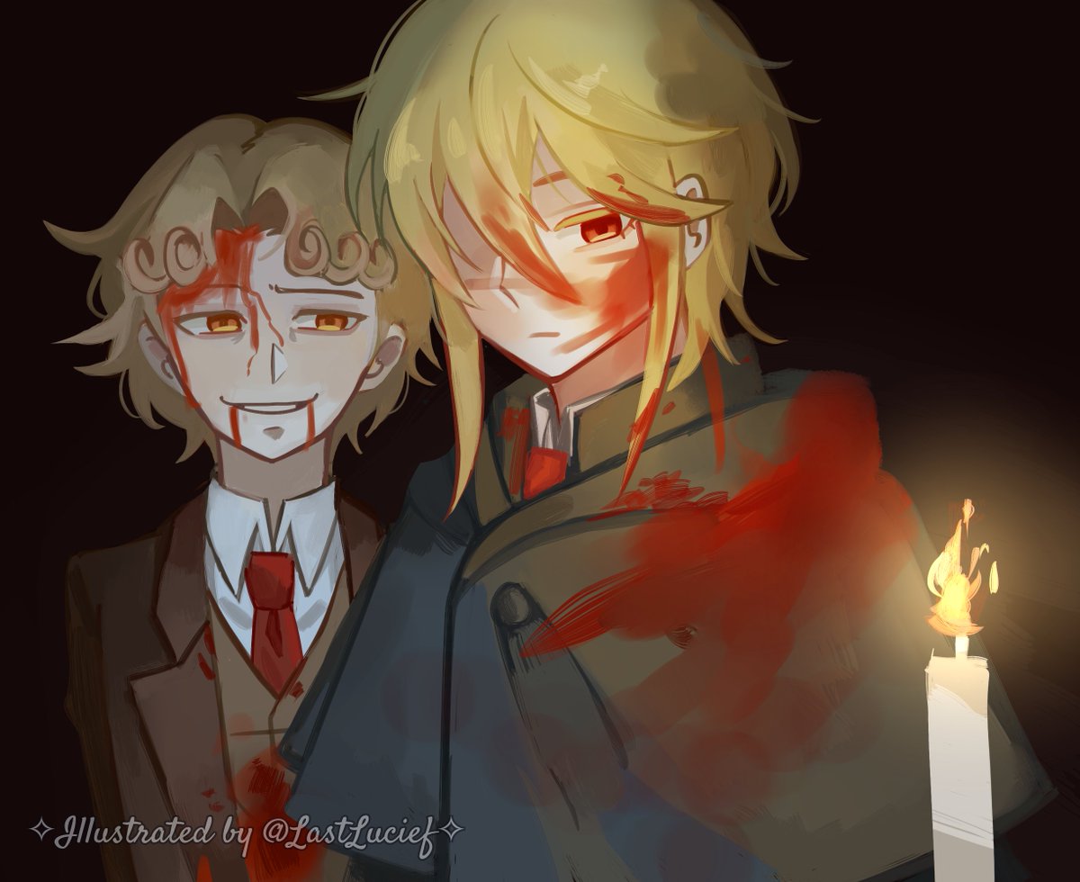 ⚠️ Blood ⚠️

Day 4: Horror &amp; Blood

Late submission for <a href="/MTPThemeWeeks/">MTP Angst Week!! LATE ENTRY WEEK</a> #MoriartyThePatriot