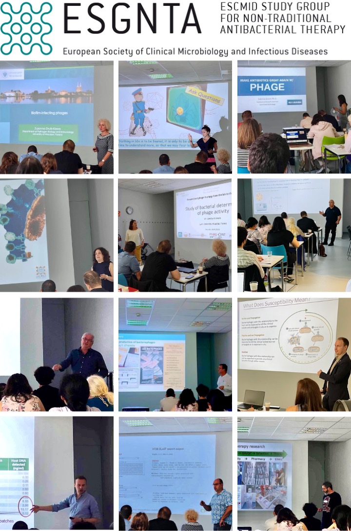 More images from last week's @ESCMID @ESGNTA Postgraduate Technical Workshop on 'Personalized phage therapy: from the lab to the patient', at the Queen Astrid military hospital in Brussels. #phage #phagetherapy