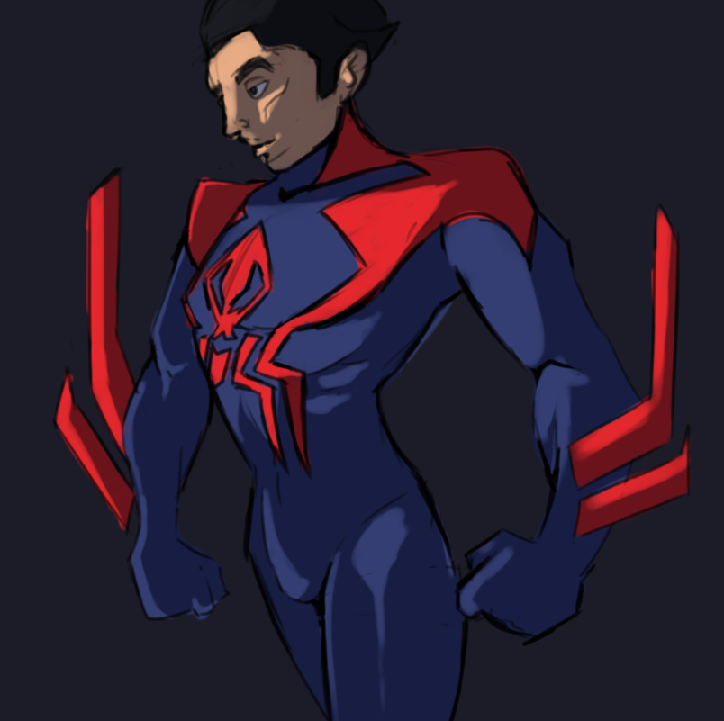 Didn't watch SpiderVerse yet, but I'm considering. Should I watch it? Also here is a fanart of Miguel O'Hara