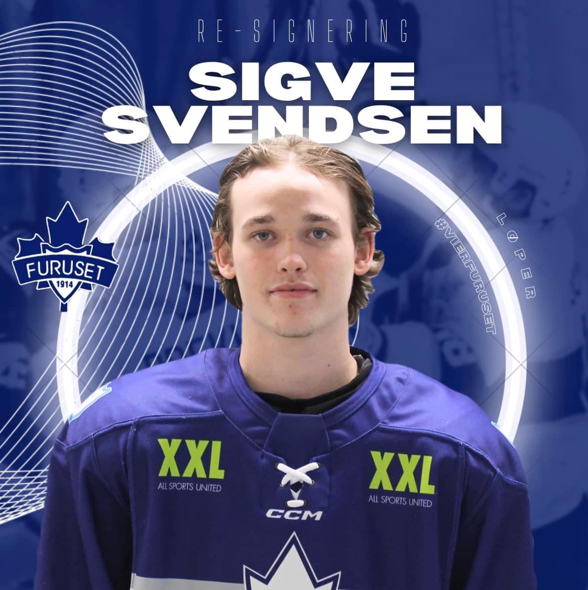 ⚡️RE-SIGNERING ✍🏼

Sigve Svendsen er med videre! 🔥 Sigve er en Furuset gutt og tok store steg sist sesong🏒🐺

#ViErFuruset #GroruddalensStolthet #Ulva