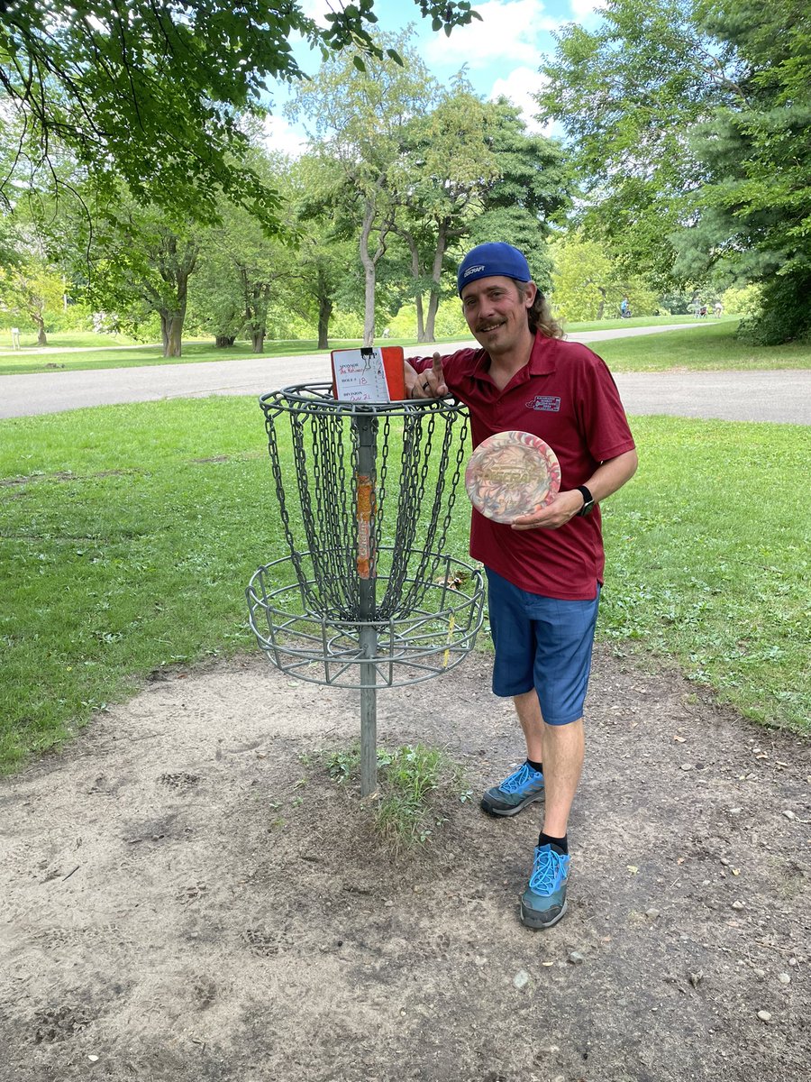 BrianMcGinnis6's tweet photo. League Ace!!! Number 35 overall and seventh of 2023!!! Hole 18 at Spring Valley, hit chains in a tourney but never came closer! Iβll take it!!!
#teamkzoodiscgolf #blackzombie #theinfectionisreal #discraftdiscgolf #getafterit https://t.co/ekDwqub76L