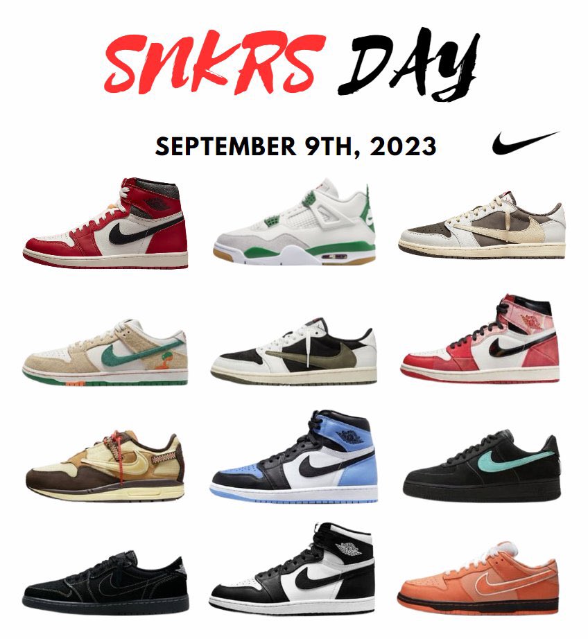 DAILY SNKRS STOCK tweet media