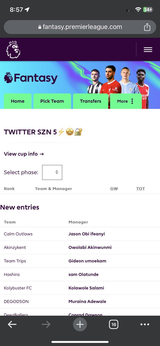 JasonVohris's tweet photo. Here we go again #TwitterFpl https://t.co/kiGvrg8dja