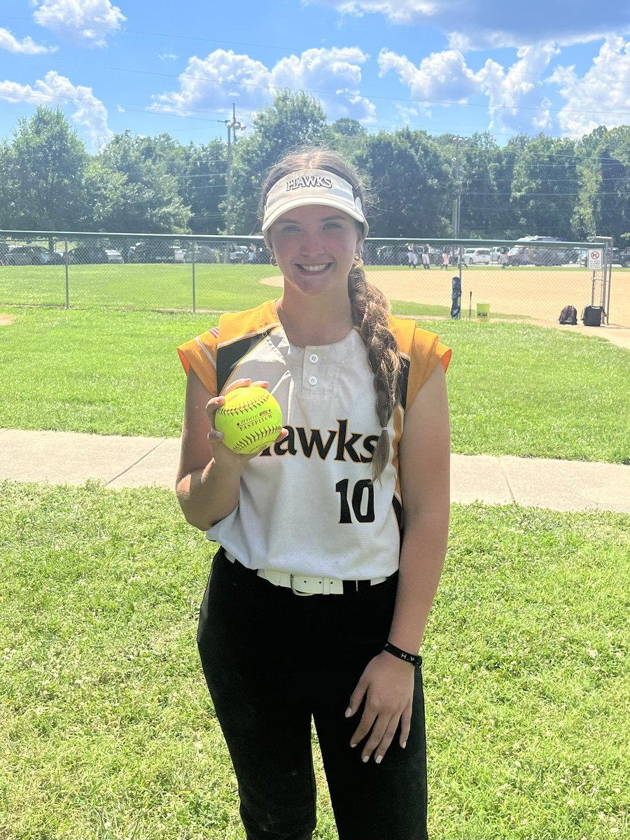 Girls keep the bombs coming. Congrats to #10 Katie Ankrom on your HR. Championship game is next. Wish us luck!