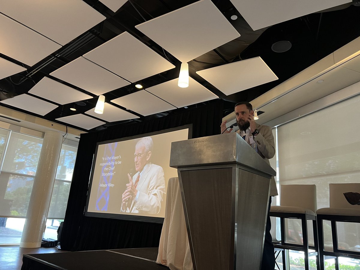 Congratulation to the <a href="/MuniAssnSC/">Municipal Assn of SC</a> on another successful annual meeting! Loved hearing mayors talk about their experience in the Riley Mayors’ Design Fellowship program! <a href="/CofcRileyCenter/">CofC Riley Center for Liveable Community</a>