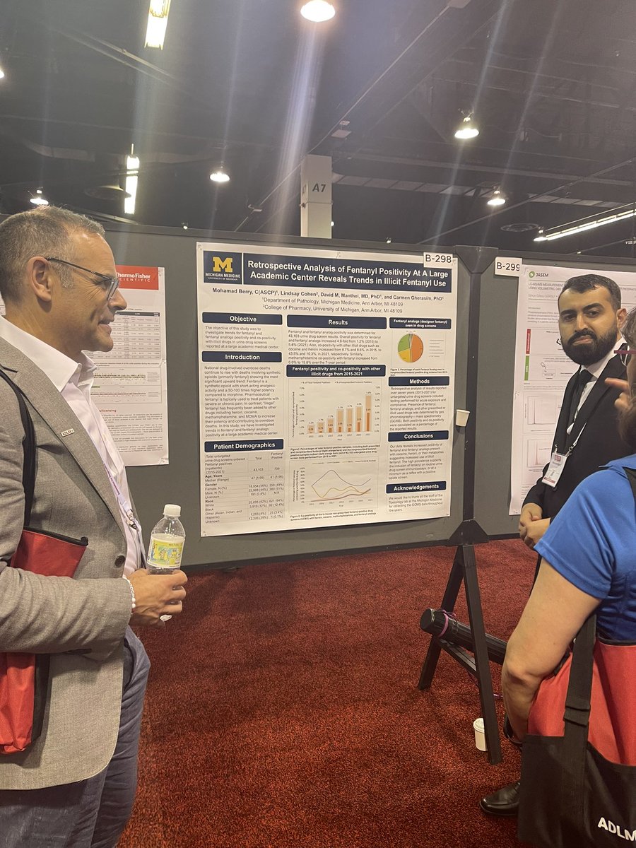 How it started - AACC 2017, San Diego How it’s going - ADLM 2023, Anaheim Excited to work with medical laboratory scientists interested in #toxicology #clinicalchemistry