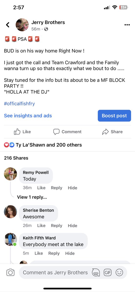 djjb402's tweet photo. It bout to go down in my CITY ‼️
Omaha Nebraska we about to have the biggest FISH FRY/BLOCK PARTY 
The Champ is on his way home 💪🏾 https://t.co/g3bGdktWTS