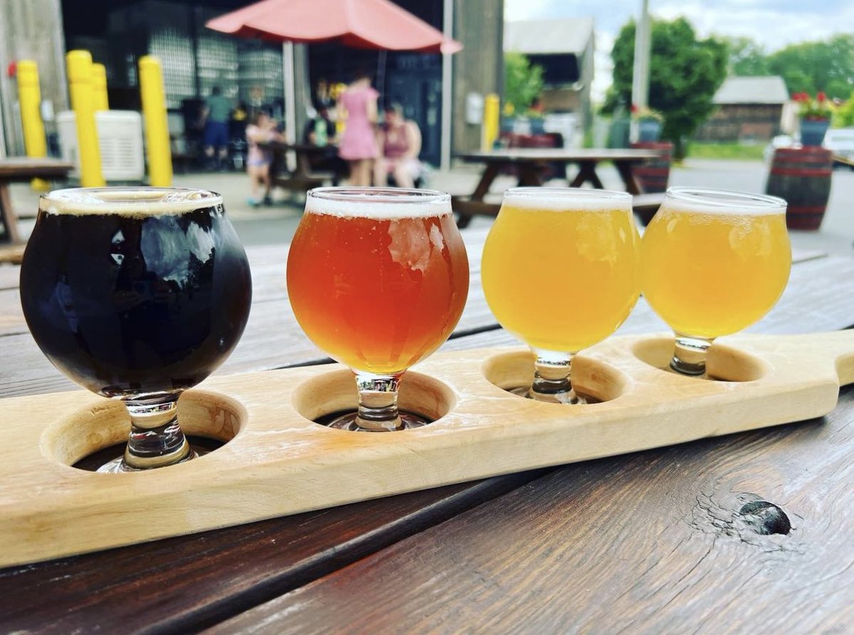 Beautiful day to stop by our Beer Garden.   Open until 7pm 🍻