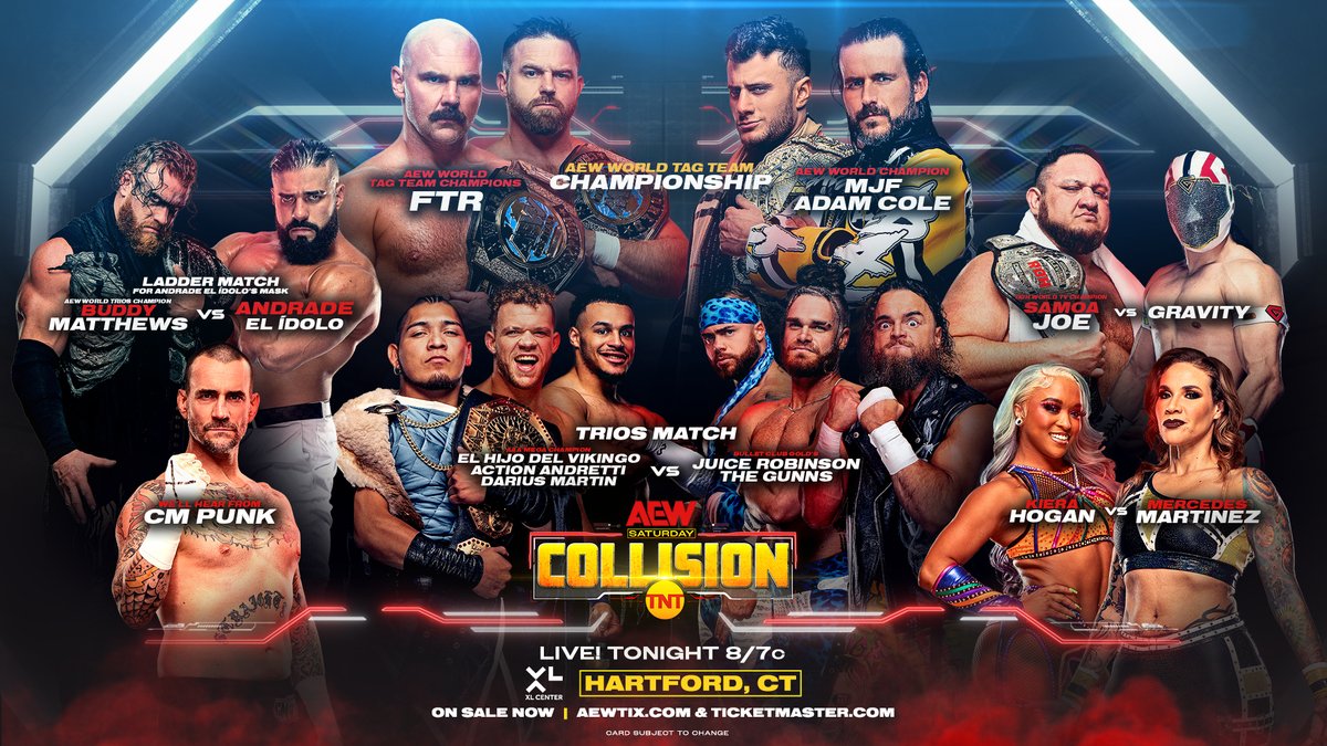 johnreport's tweet image. TJRWRESTLING: AEW Collision Review – July 29, 2023 tjrwrestling.net/review/aew-col… 

It's All Elite Gino @GeenoEvel86 with the #AEWCollision. Another strong show for the #Colliders out there.
