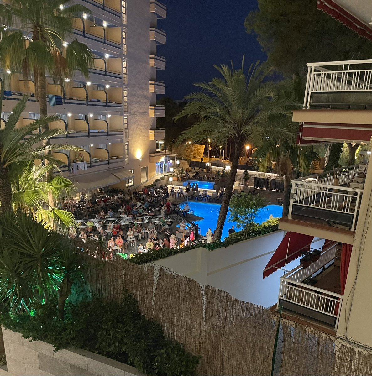 Tonight’s view from my balcony🇪🇸🌴