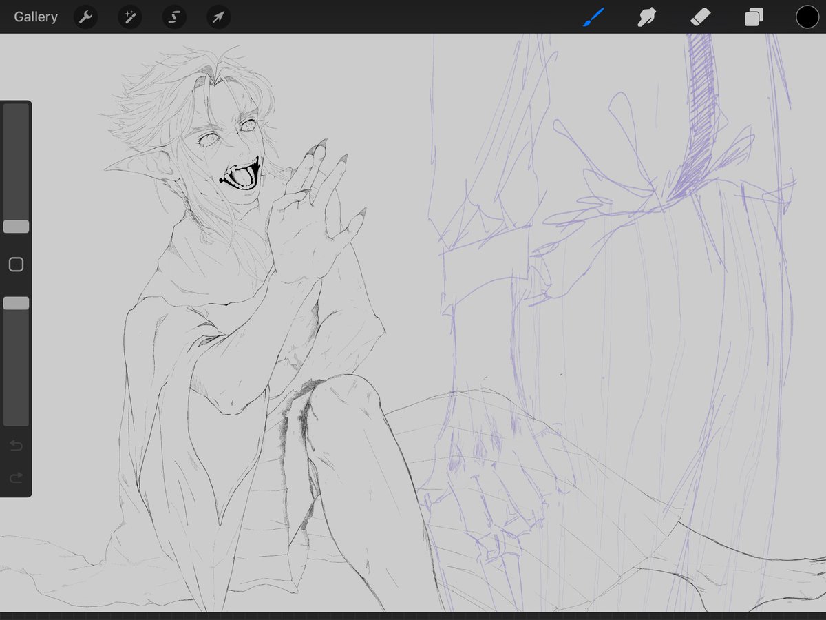 Ky0_Ryu's tweet photo. WIP 🏌🏻
My OCs Kiyoshi and Noah
______________________________
🏷️:
 
#originalcharacts #OC #Digitalart #Procreate #illustlation https://t.co/4wJTSCsLPG