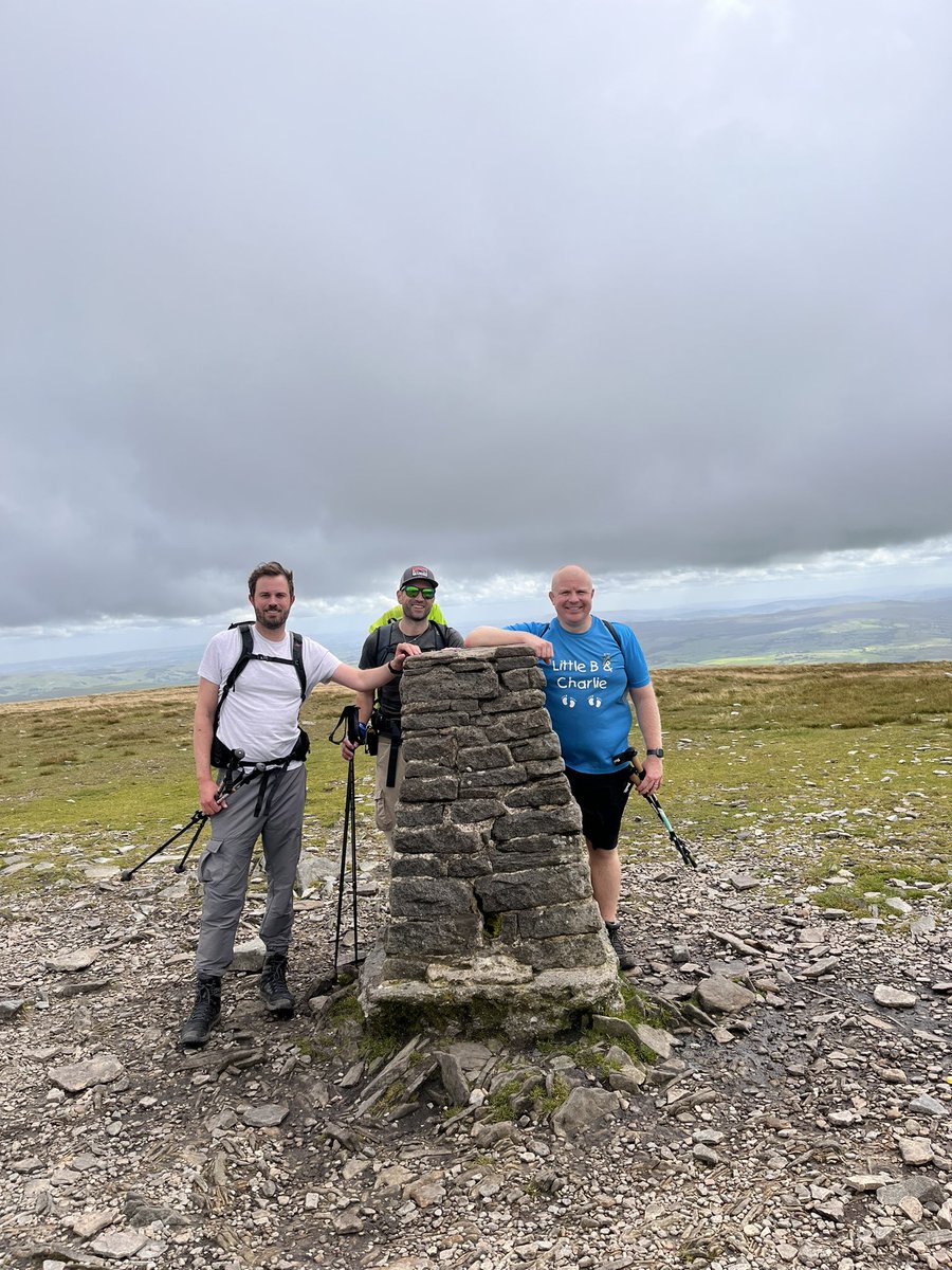 daveyweston's tweet image. We completed #yorkshire3peaks in 10 hours 38 mins! Overjoyed that we've raised over £3000! Grateful to all our wonderful donors. 😍 Check out these hike photos. 🏞️ There's still time to donate! 🙏 Link: justgiving.com/crowdfunding/y… #Fundraising #makingmiracles #Yorkshire3Peaks2023"