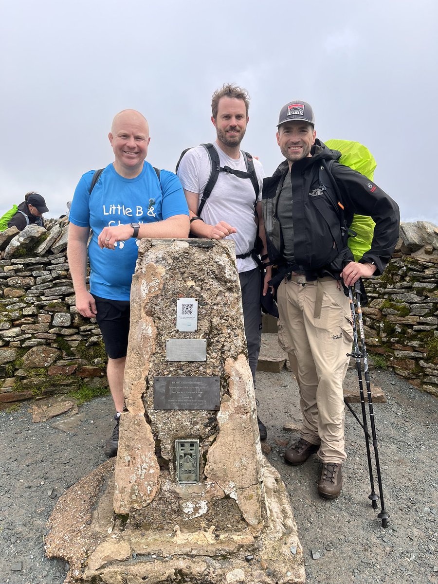 daveyweston's tweet image. We completed #yorkshire3peaks in 10 hours 38 mins! Overjoyed that we've raised over £3000! Grateful to all our wonderful donors. 😍 Check out these hike photos. 🏞️ There's still time to donate! 🙏 Link: justgiving.com/crowdfunding/y… #Fundraising #makingmiracles #Yorkshire3Peaks2023"