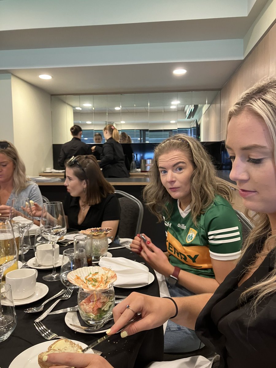 Great day in Croke Park today. Nice to have the younger family members here on the big day.