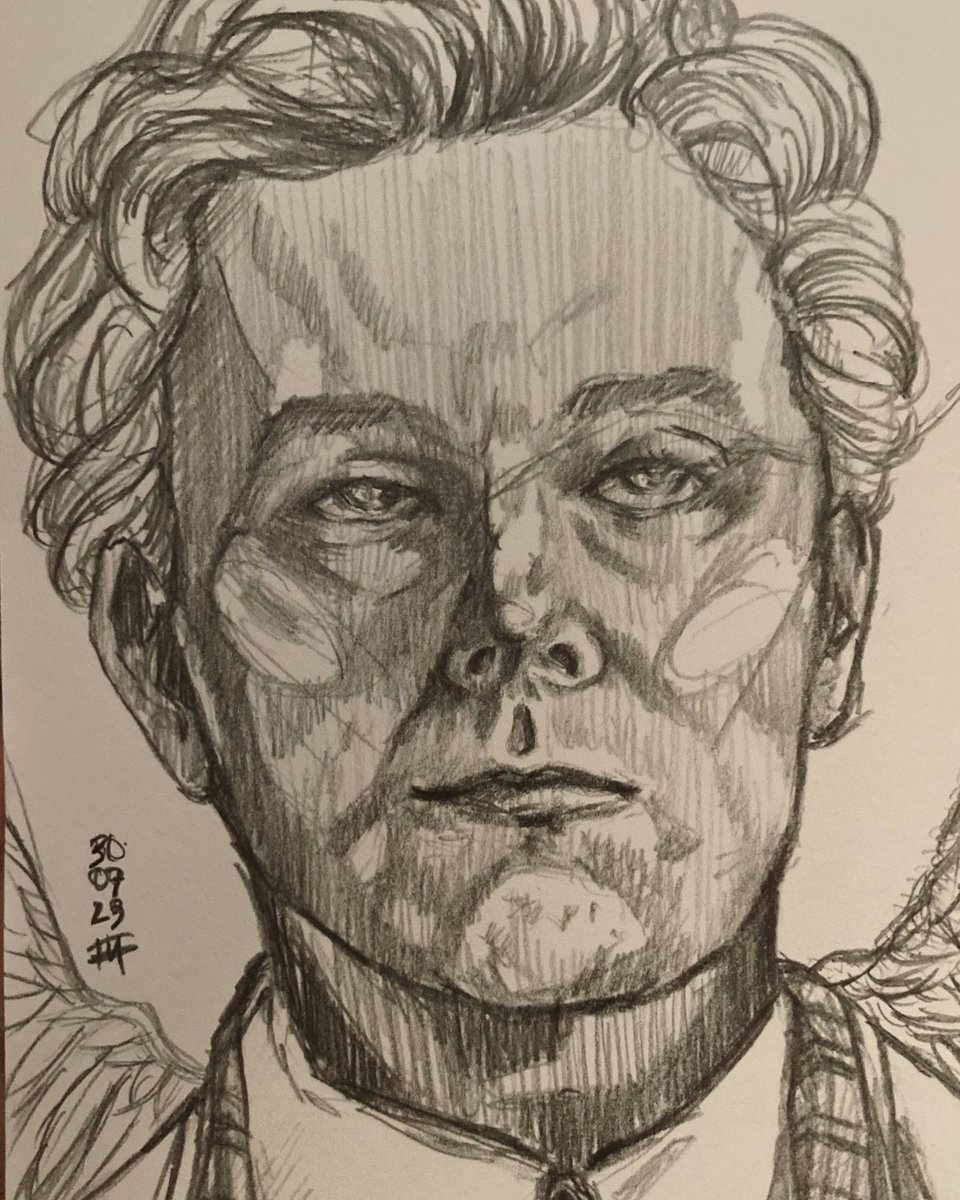 deadins8de's tweet photo. A “what if Aziraphale had more Gabriel vibes”-spin ✨ (cos why not?)

But seriously, how breathtaking was GO2??! 

#GOODOMENS2 #michaelsheen #Aziraphale https://t.co/sqV7MTrCUH