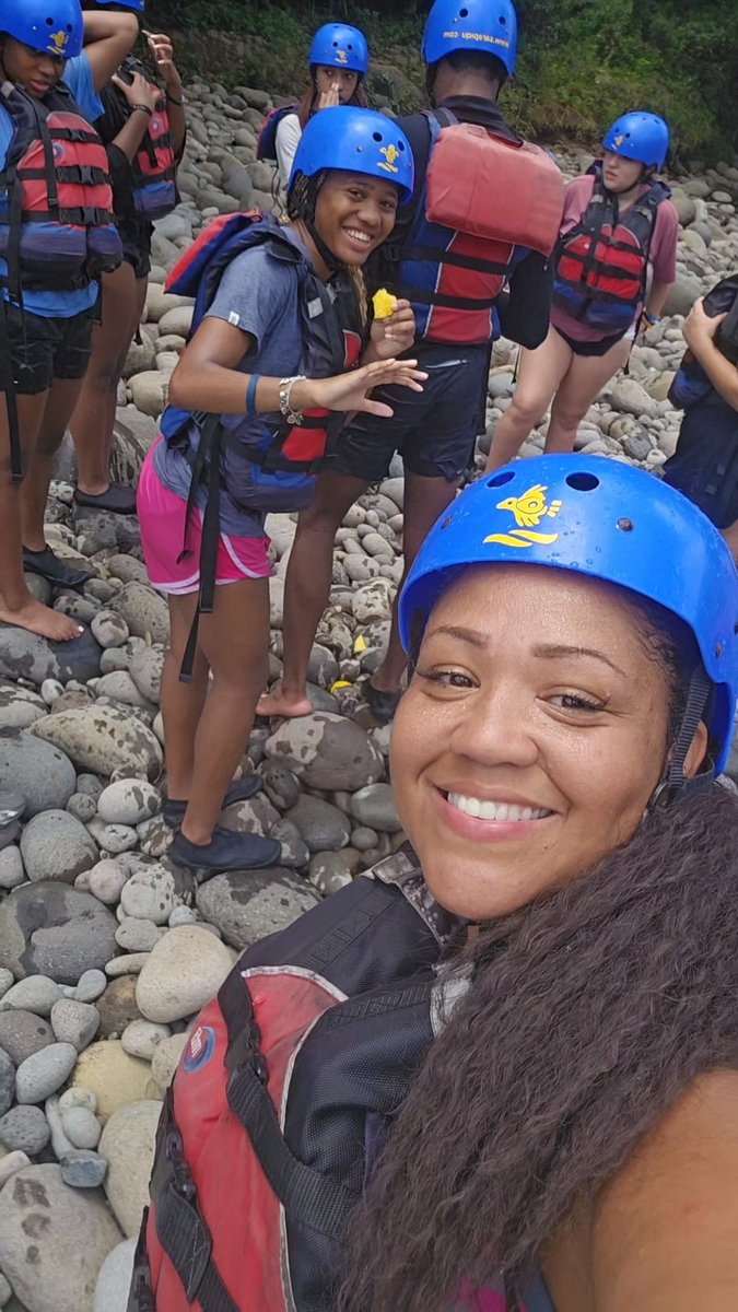 MsKJohnsonSCI's tweet photo. A-mazing time exploring Costa Rica with my student group of 20!! Ziplines,  snorkeling, white water rafting,  night tour of the rainforest, geothermal hot springs, hiking an active Volcano, and more..🤗

1st International Student Trip Complete!!! ✅️
Pura Vida💕!🇨🇷🛫 https://t.co/u6psCeGqII
