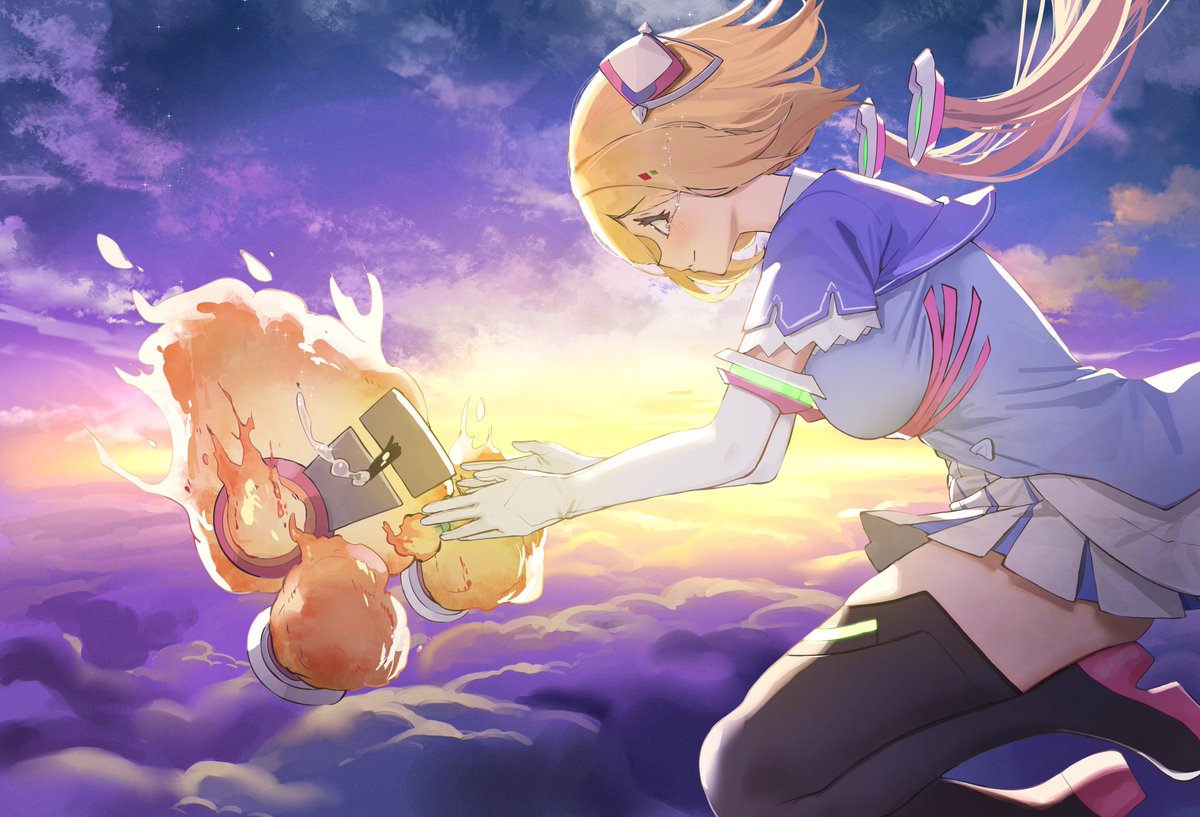 t_terminate's tweet image. I&apos;m glad I&apos;ve been with Hololive for so long. I learnt a lot from Aki so, so much. She really opened my eyes to how to be a better person. By tomorrow I&apos;ll be retiring as a fan of Vtubers. I like everyone I&apos;ve met along the way to say thank you for showing your passion. ♥️