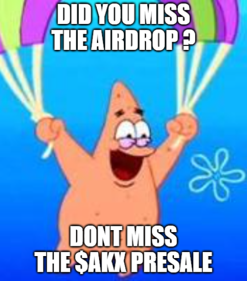 🚀 Don't be left out! 

The $AKX airdrop may be over, Real action is happening in the Presale! 💥 Grab #AKX now before prices skyrocket 📈 Maximize your profits #crypto #Presale #LimitedTimeOffer #cryptocurrency #SNEK #DYOR #1000x #Airdrops #Ordinals

😍bit.ly/3N1El9m