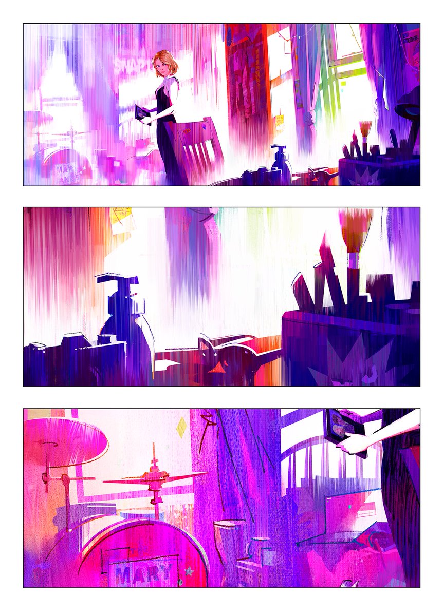 Another style test for Gwen~ #AcrossTheSpiderVerse #SpiderVerse