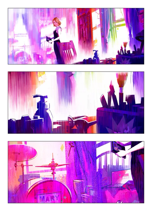 Another style test for Gwen~ #AcrossTheSpiderVerse #SpiderVerse