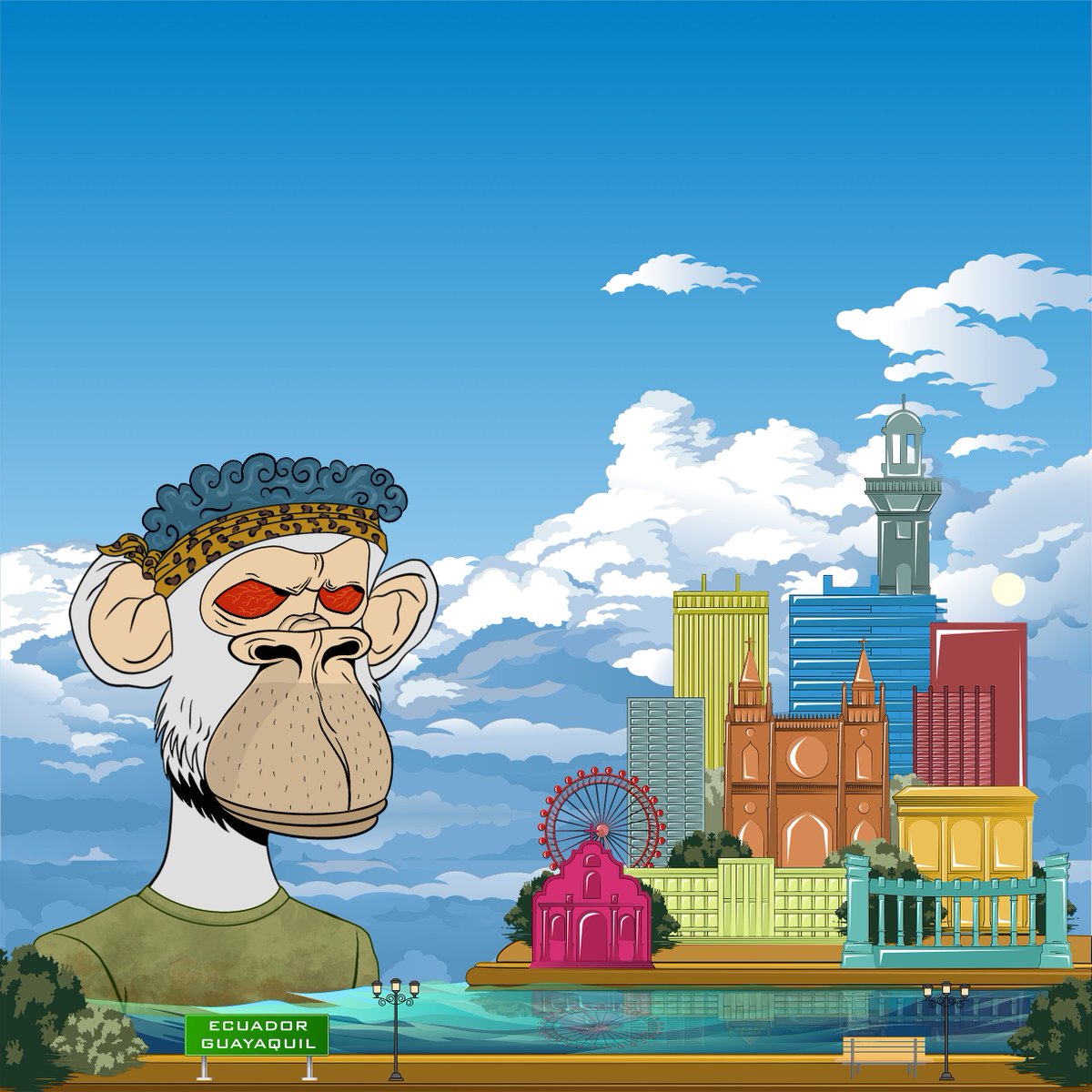 Curious Ape Travels NFT tweet media