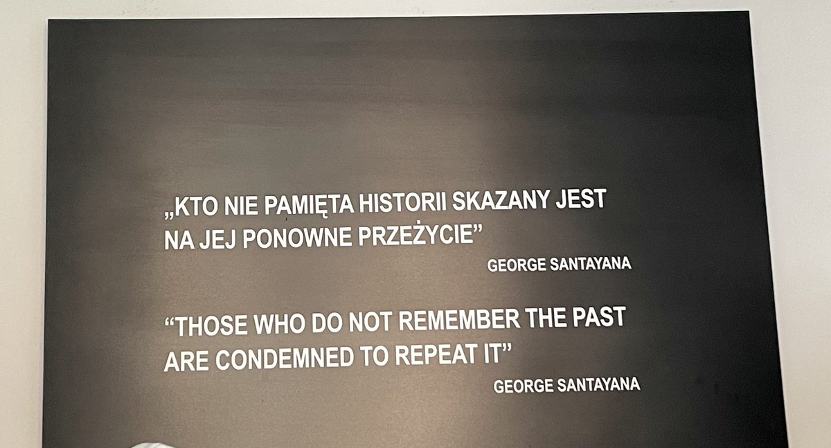 kinnunen_pm's tweet photo. The grinding teeth of dictatorships, the horrors of occupations, the industry of killing, complete lack of #HumanRights... ”Actions begin with words. Words lead to actions, even extreme actions." Our guide @AuschwitzMuseum #totalitarism #OccupationMuseum #NeverAgain https://t.co/HCtGdKUDjo
