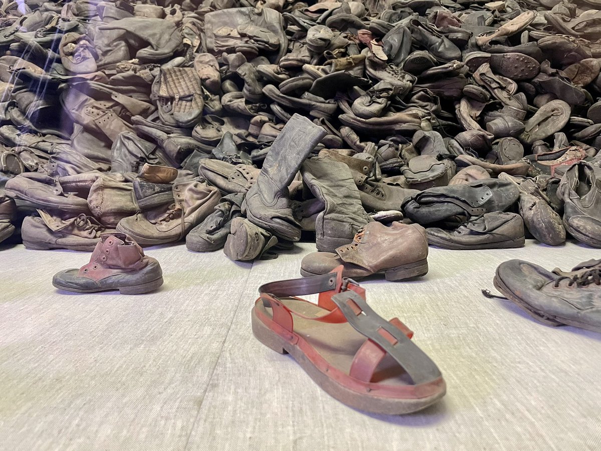 kinnunen_pm's tweet photo. The grinding teeth of dictatorships, the horrors of occupations, the industry of killing, complete lack of #HumanRights... ”Actions begin with words. Words lead to actions, even extreme actions." Our guide @AuschwitzMuseum #totalitarism #OccupationMuseum #NeverAgain https://t.co/HCtGdKUDjo