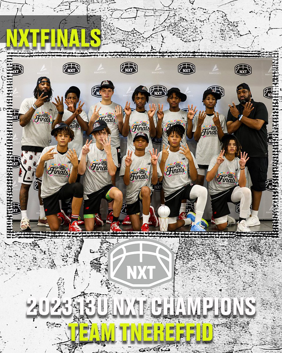 They’re just Different😤 @TEAMTNEREFFID is your 13U NXT Champions❗️ #NXTFINALS